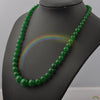 Jade Round Faceted Beads Necklace