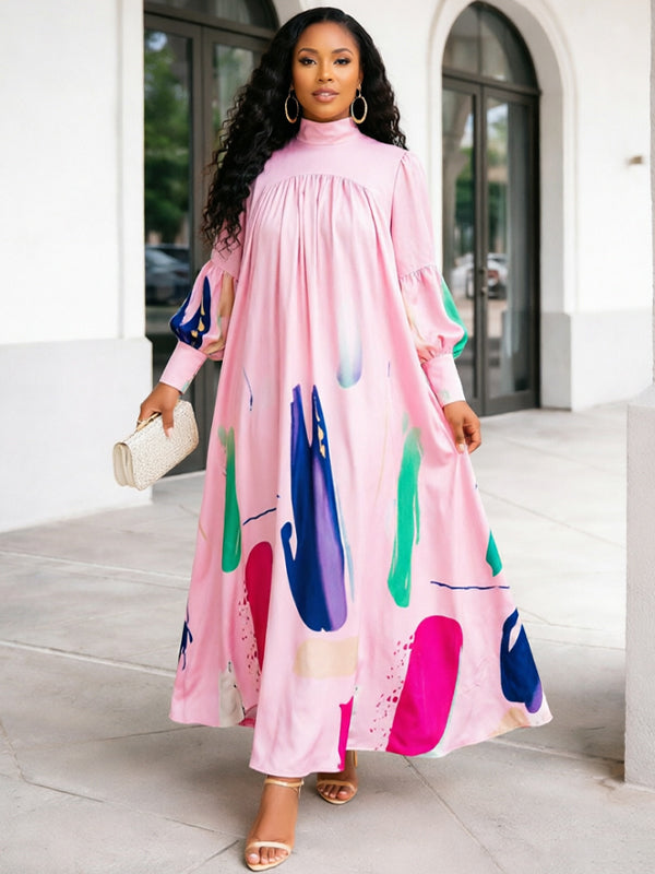 Printed Maxi Dress