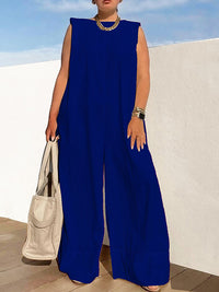 Beautiedoll Sleeveless Wide-Leg Jumpsuit