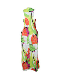 Printed Sleeveless Dress