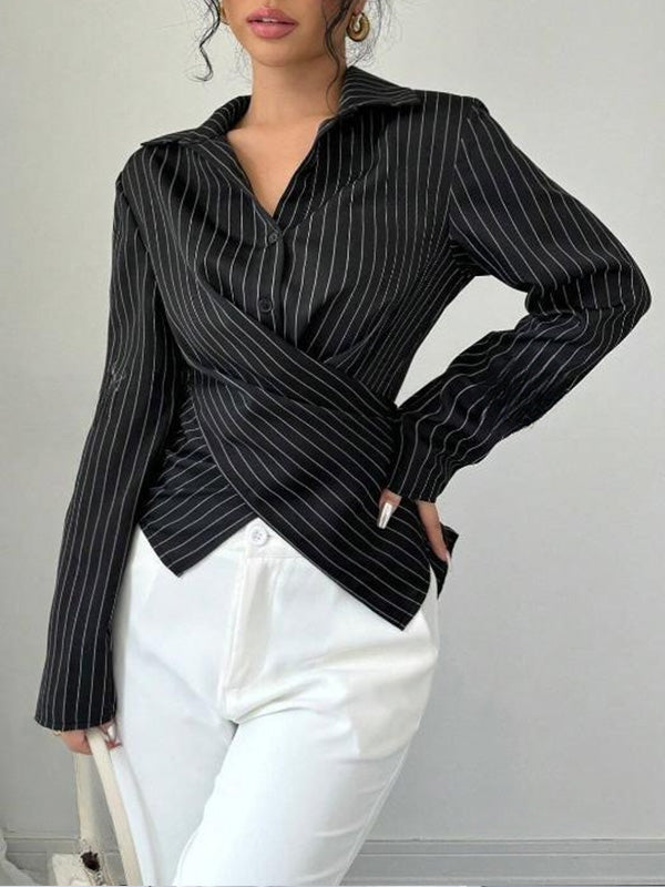 Stripe Tied Shirt