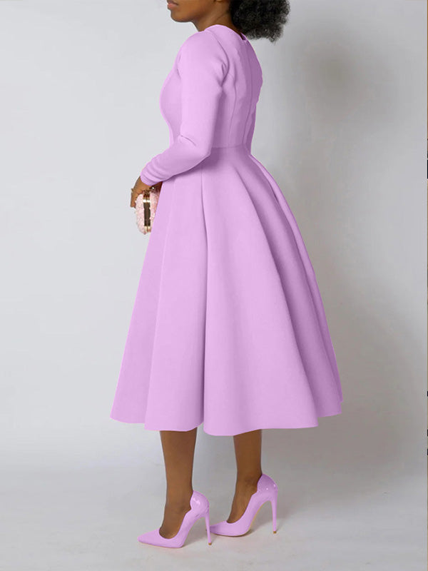 Long Sleeve Midi Dress