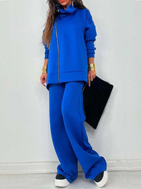 Zip Sweatshirt & Pants Set