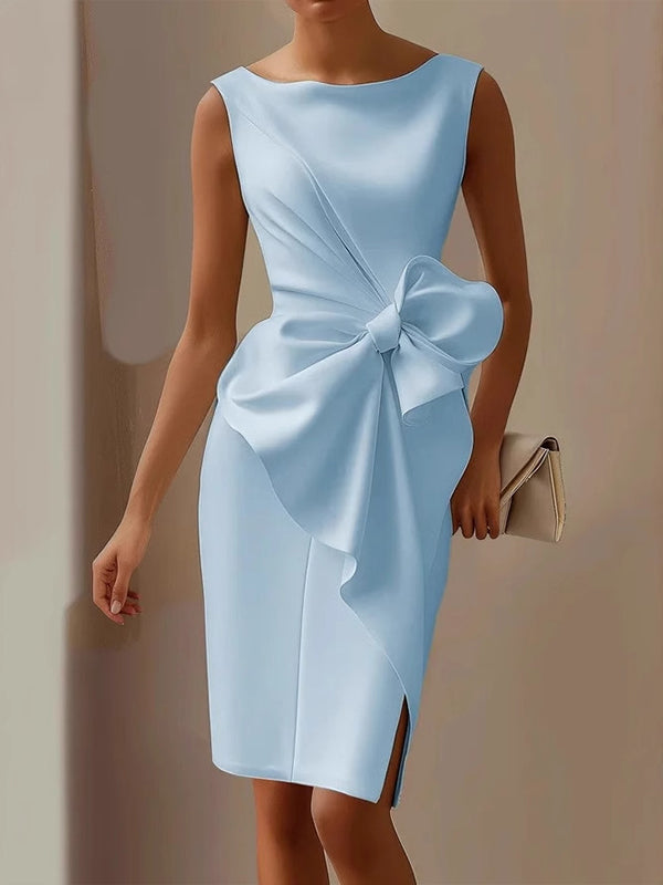 Bowknot Sleeveless Dress