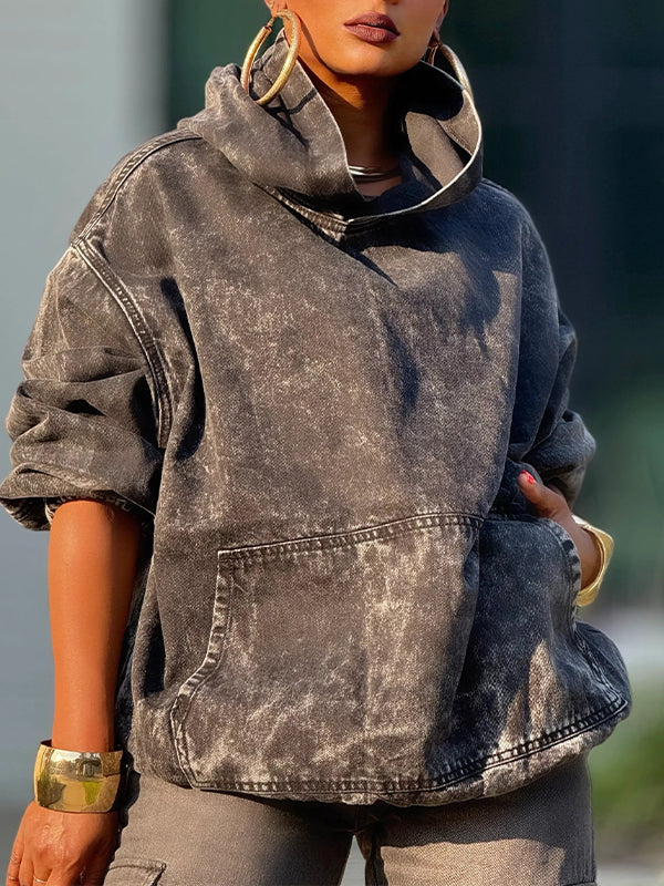 Wash Pullover Hoodie