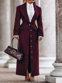 Button-Down Trench Coat