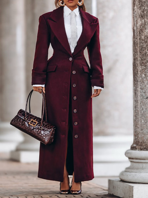 Button-Down Trench Coat