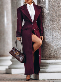 Button-Down Trench Coat