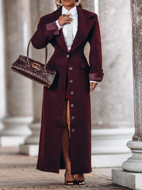 Button-Down Trench Coat