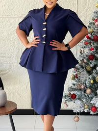 Peplum Bodycon Dress