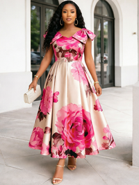 Floral Midi Dress