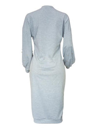 Quiet And Shine Sweatshirt Dress