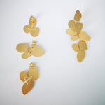 Gold Leaf Drop Earrings
