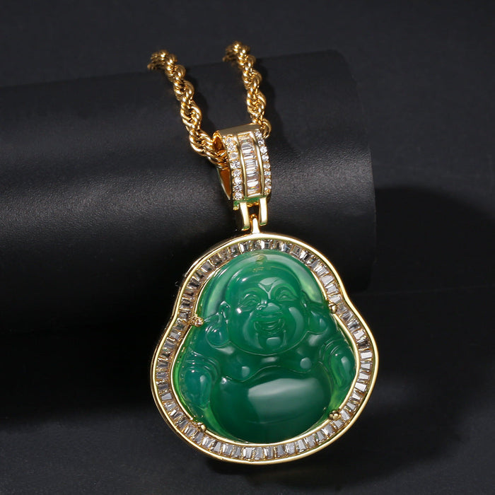 Jade Buddha Necklace