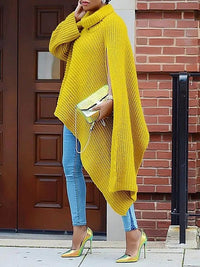 Beautiedoll Knit Turtleneck Tunic Top