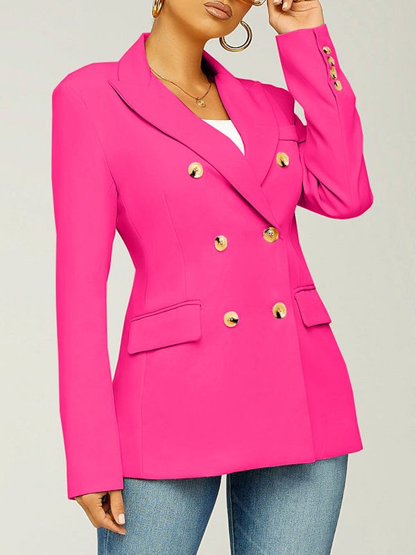 Beautiedoll Classic Double-Breasted Blazer