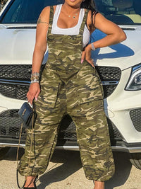 Beautiedoll Camo Cargo Jumpsuit