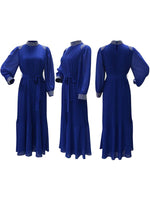 Studded Pleated Dress