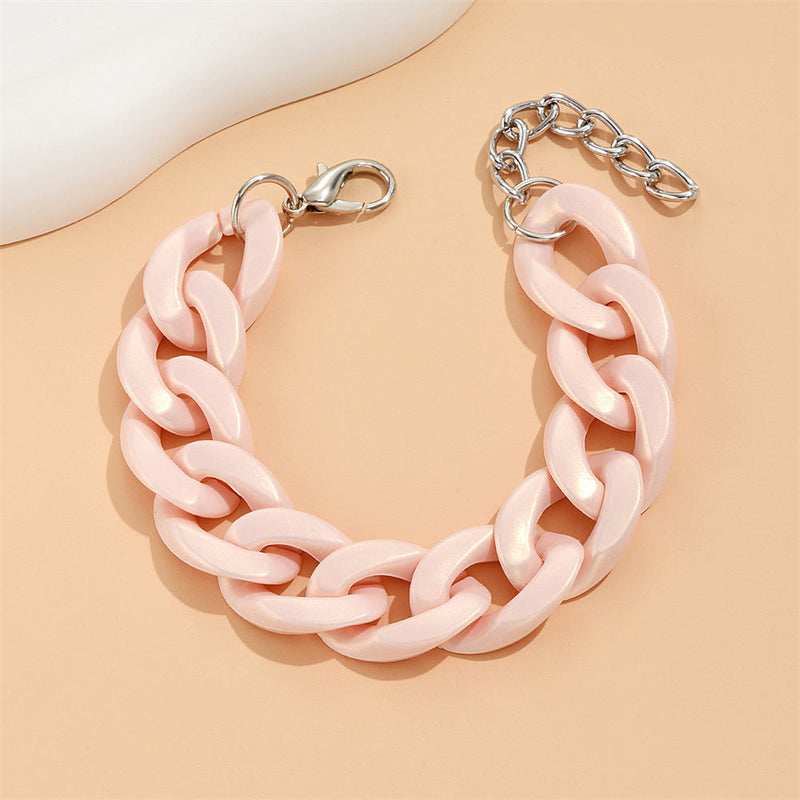 Acrylic Link Bracelet