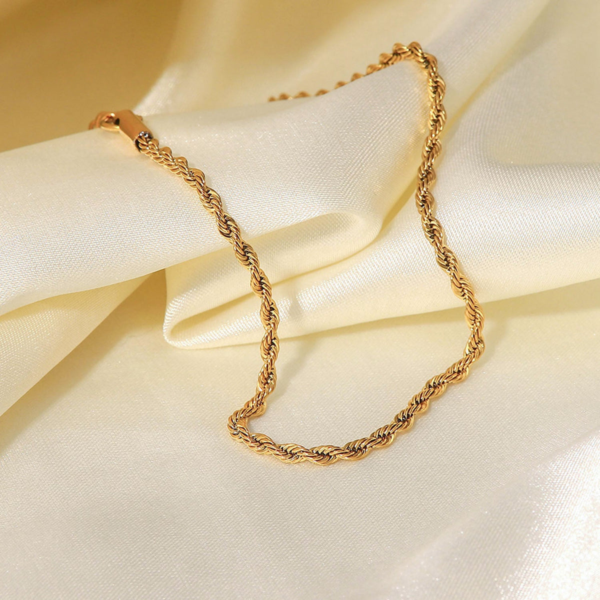 2mm Waterproof Rope Anklet